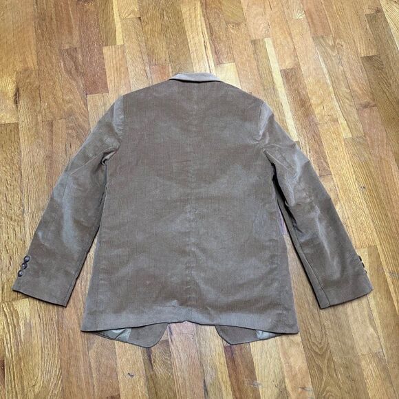 Vintage Classic Club Brushed Corduroy Two Button Blazer Jacket 10/12 - Picture 8 of 8